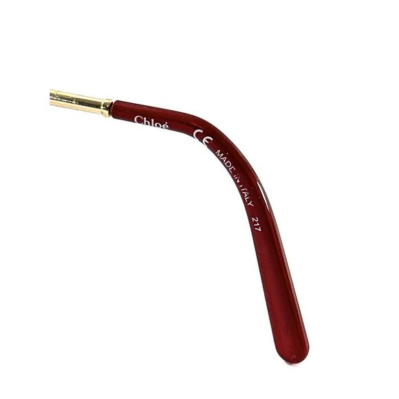 Chloé CE2673 603 Red Gold Eyeglass Frames Only 52-16 135 Made In Italy